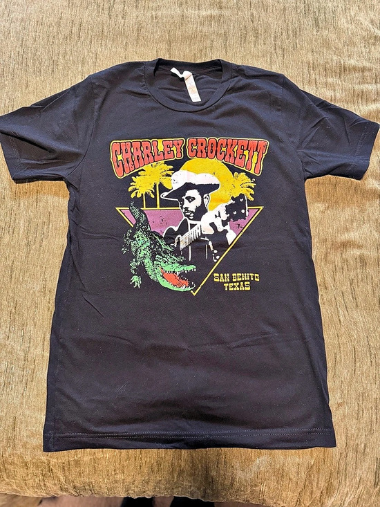 Charley Crockett Official Merchandise Tops - Charley Crockett Official Tour Merchandise Gator Shirt